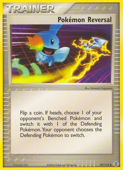 Pokémon Reversal Pokemon card from FireRed & LeafGreen