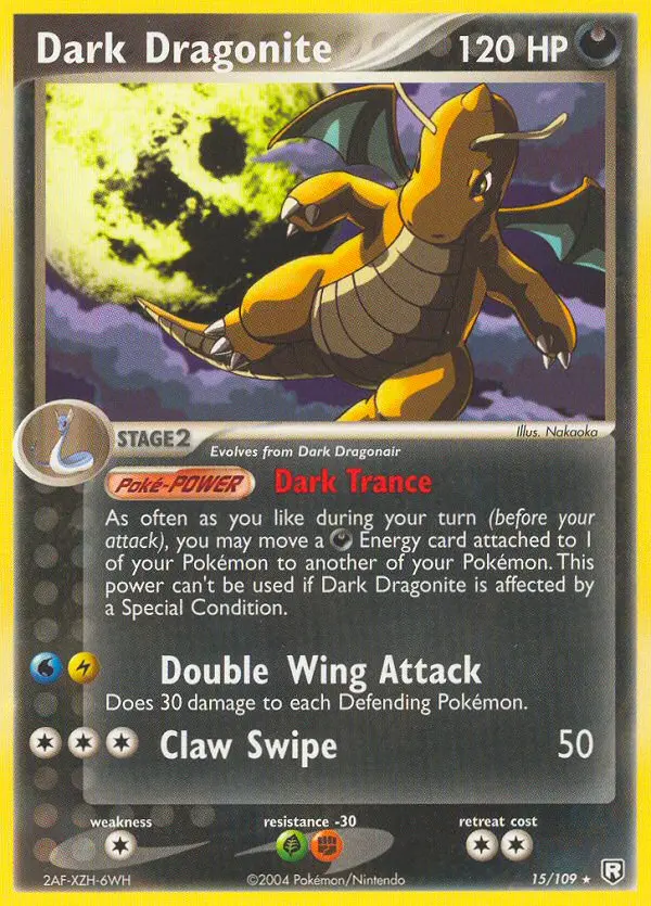 Dark Dragonite from ex7