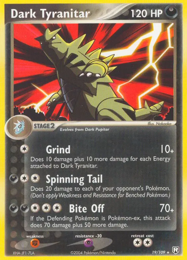 Dark Tyranitar from ex7