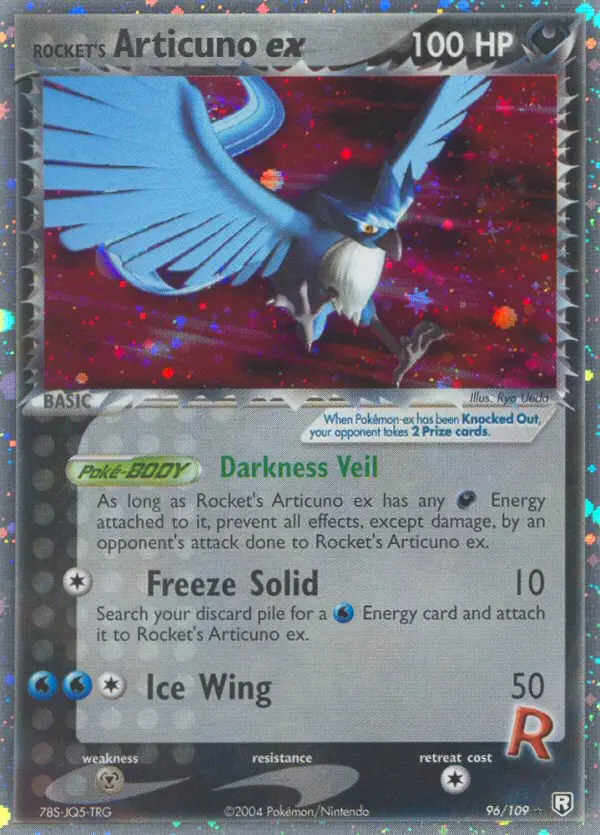 Rocket's Articuno ex from ex7