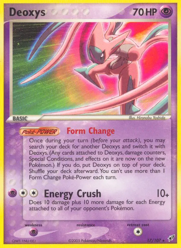 Deoxys from ex8