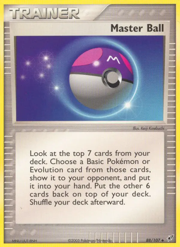 Master Ball from ex8