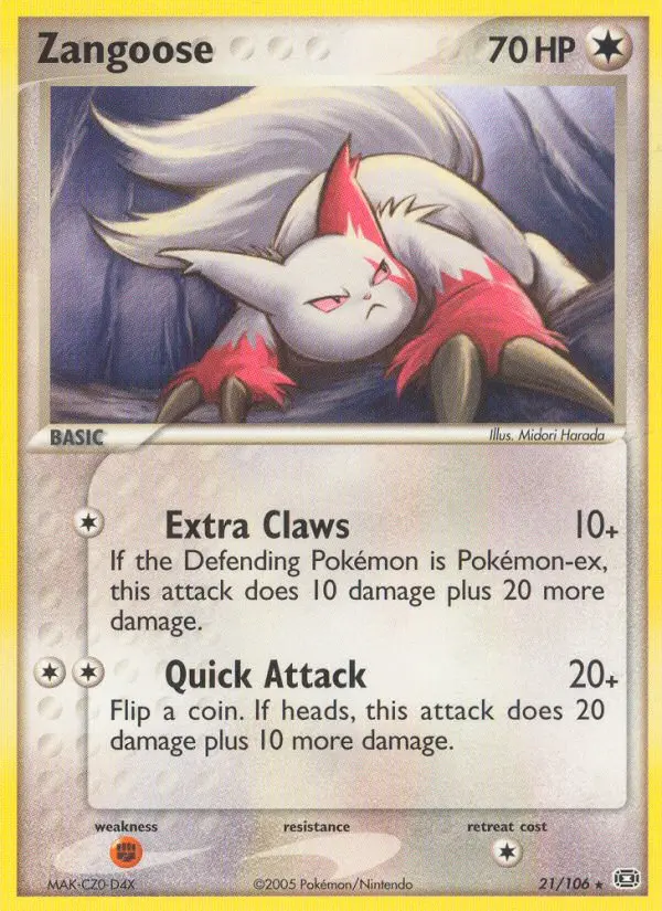 Zangoose from ex9
