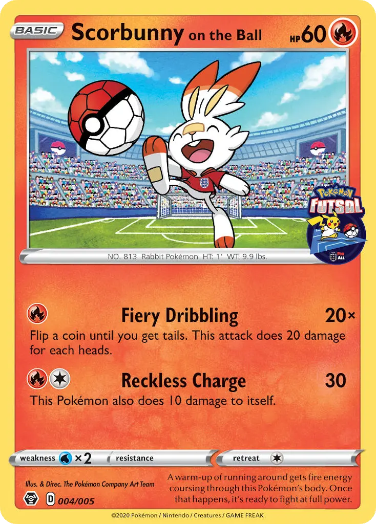 Scorbunny on the Ball from fut2020
