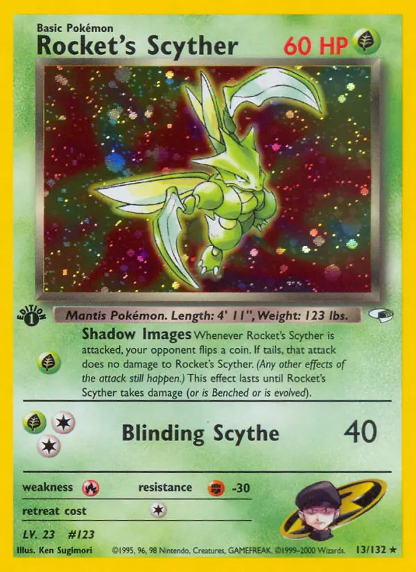 Rocket's Scyther from gym1