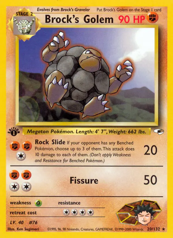Brock's Golem from gym1
