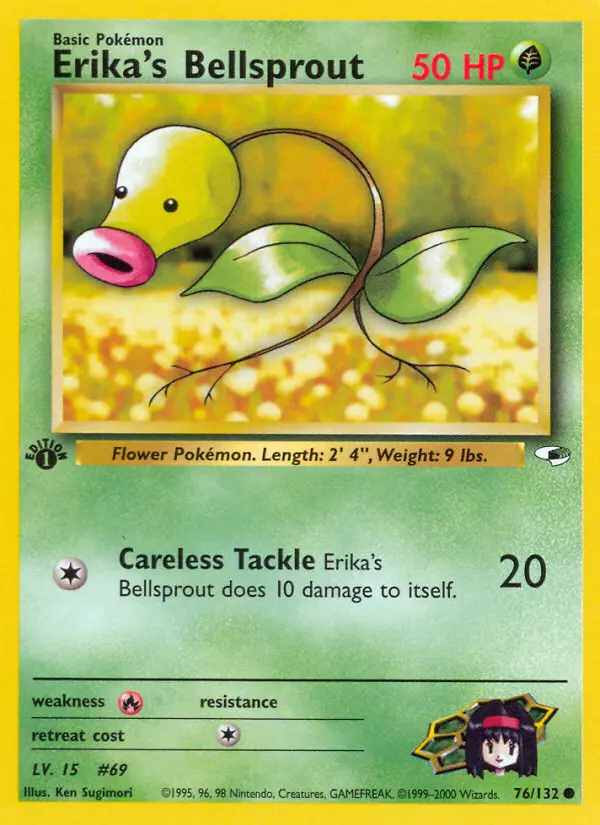 Erika's Bellsprout from gym1