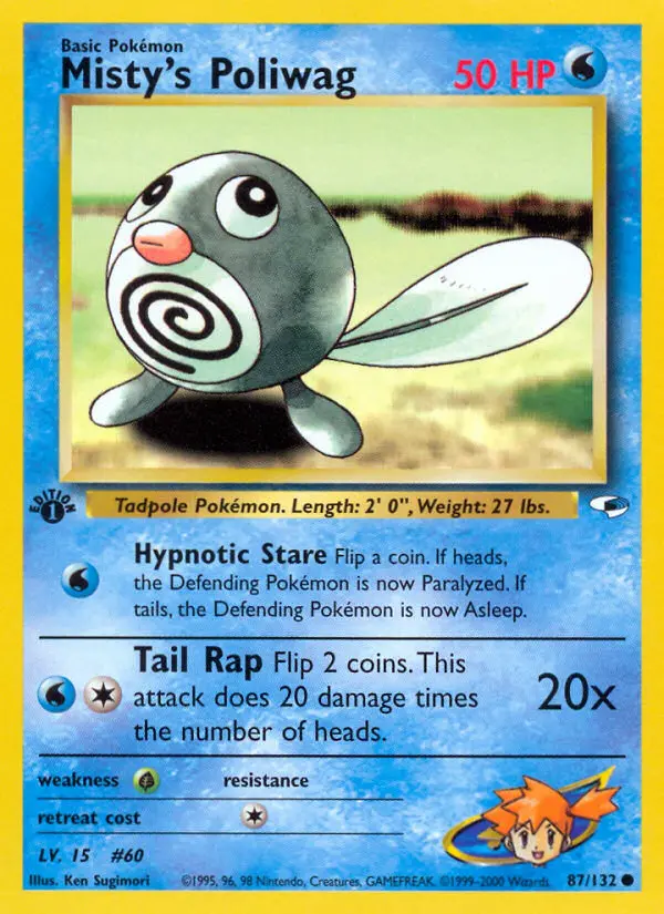 Misty's Poliwag from gym1