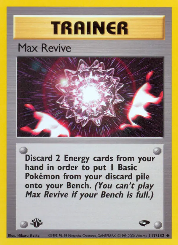 Max Revive from gym2
