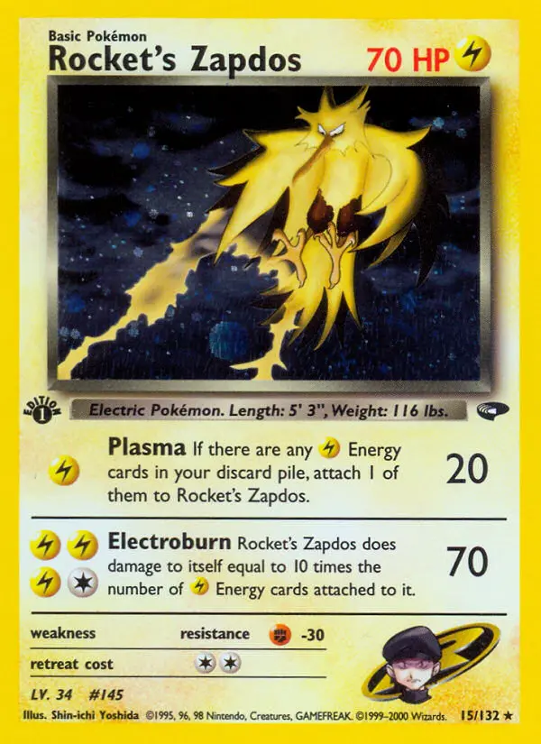 Rocket's Zapdos from gym2