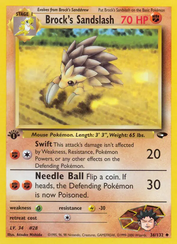 Brock's Sandslash from gym2