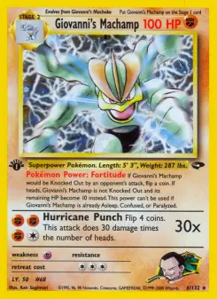 Gym Challenge card #6