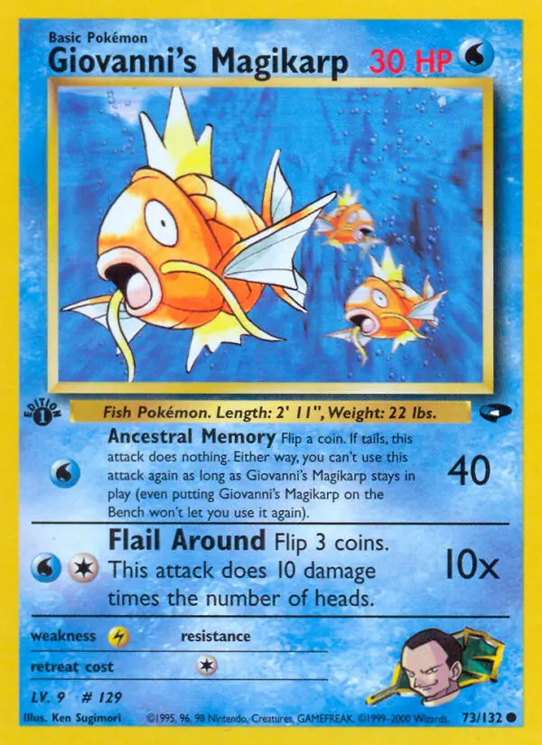 Giovanni's Magikarp from gym2