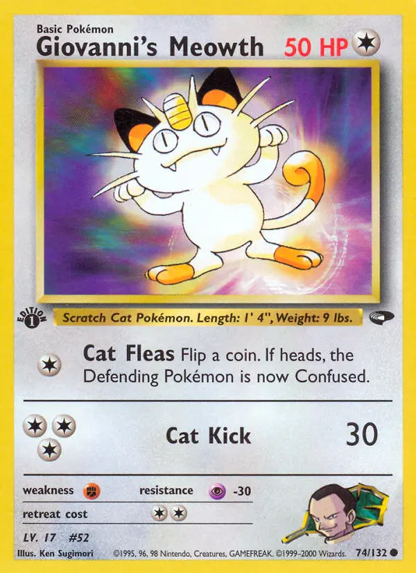 Giovanni's Meowth from gym2