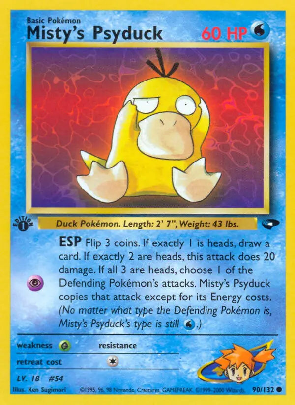 Misty's Psyduck from gym2