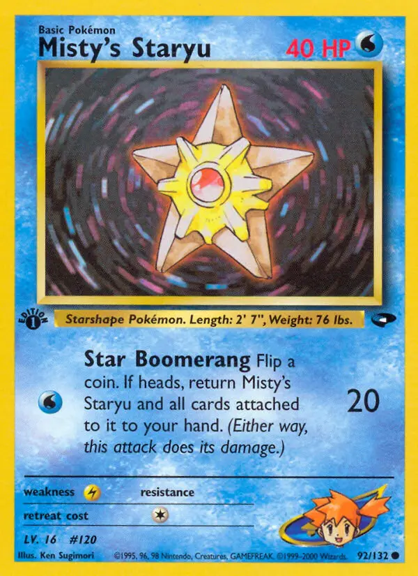 Misty's Staryu from gym2