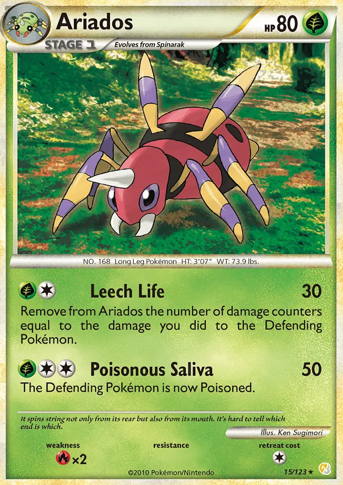 Ariados from hgss1