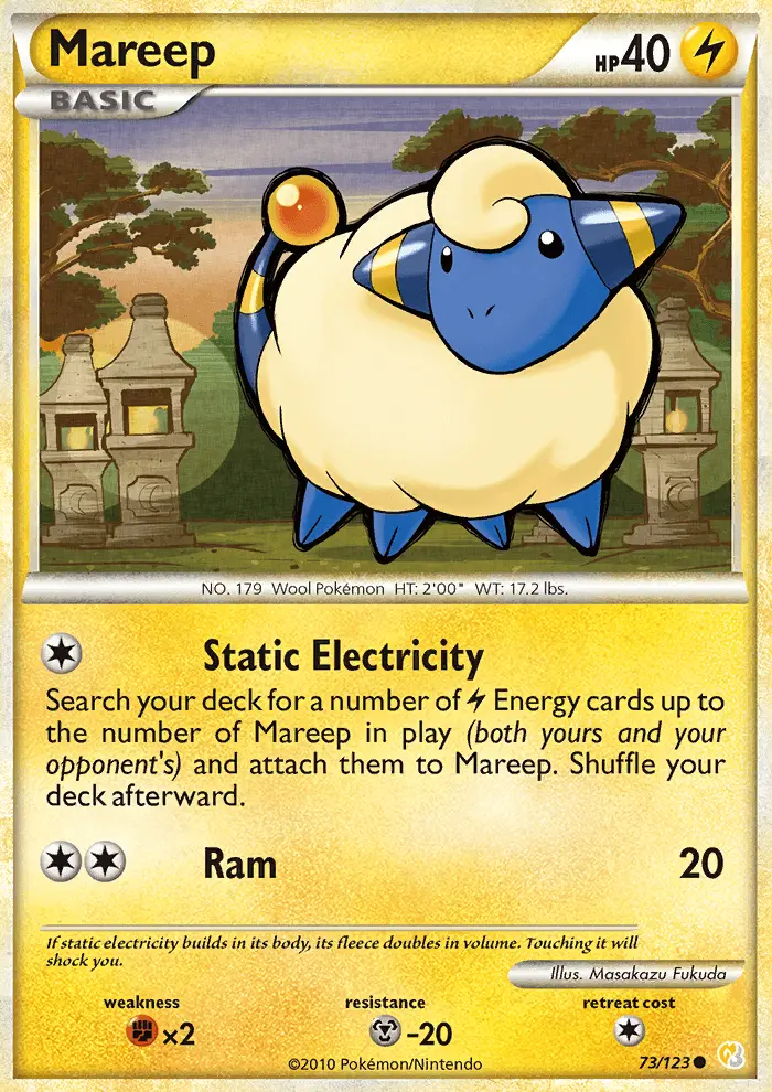 Mareep from hgss1