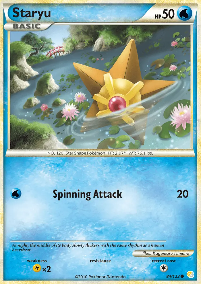 Staryu from hgss1