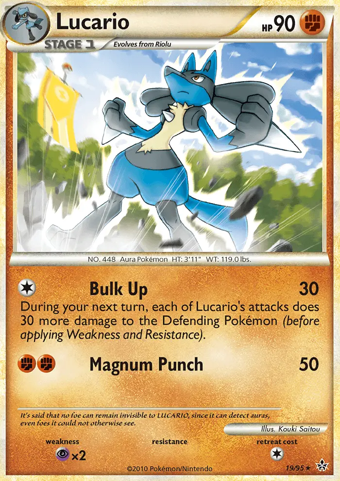 Lucario from hgss2