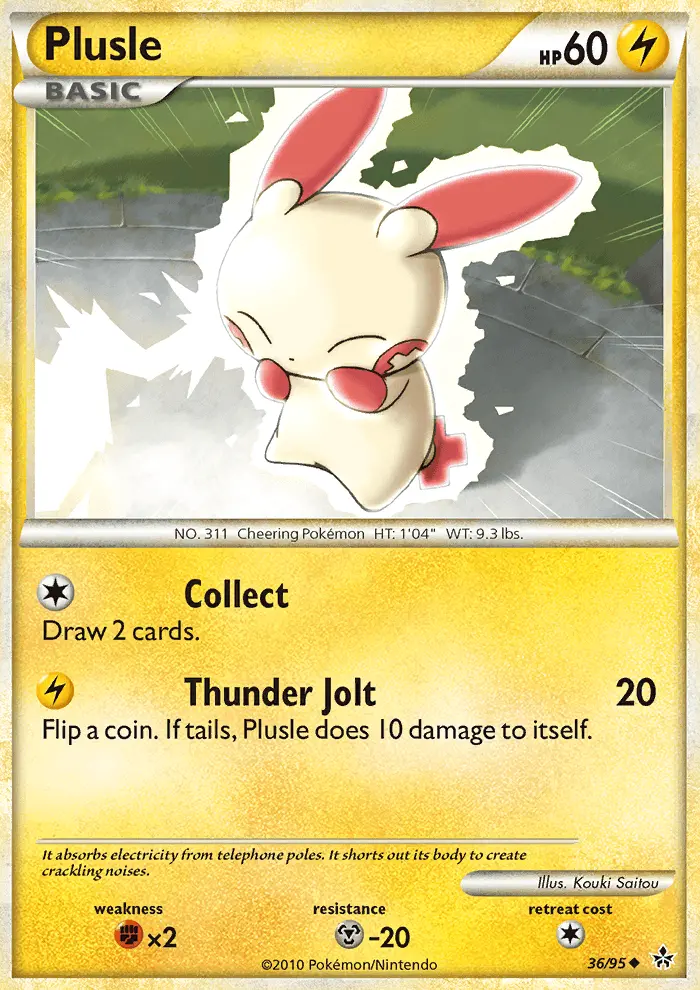 Plusle from hgss2