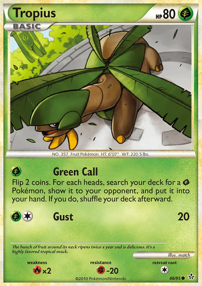 Tropius from hgss2