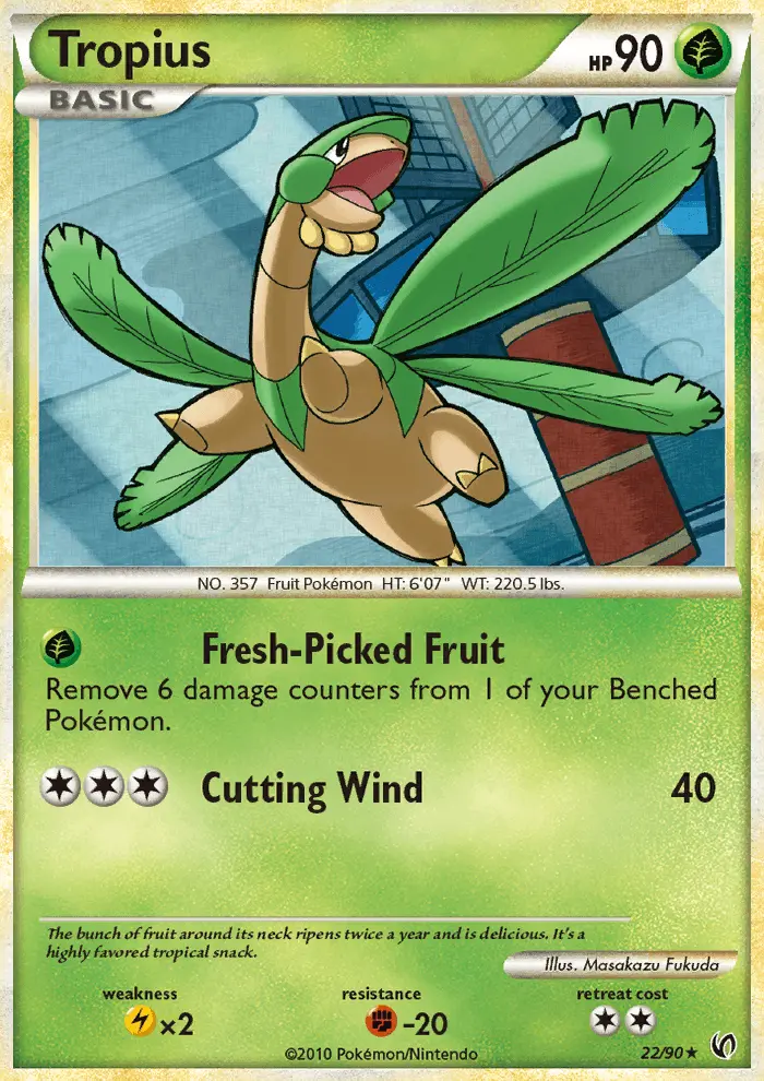 Tropius from hgss3
