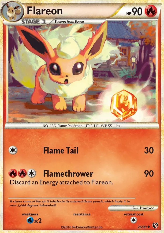 Flareon from hgss3