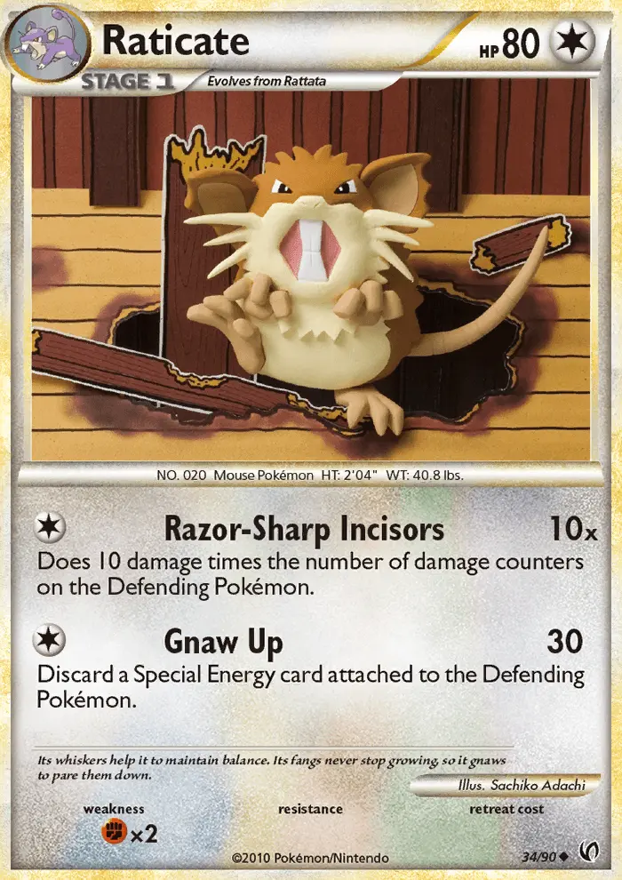 Raticate from hgss3