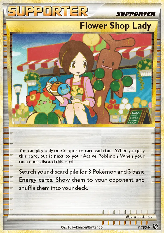 Flower Shop Lady from hgss3