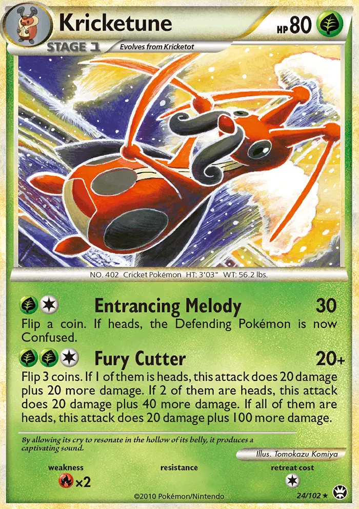 Kricketune from hgss4