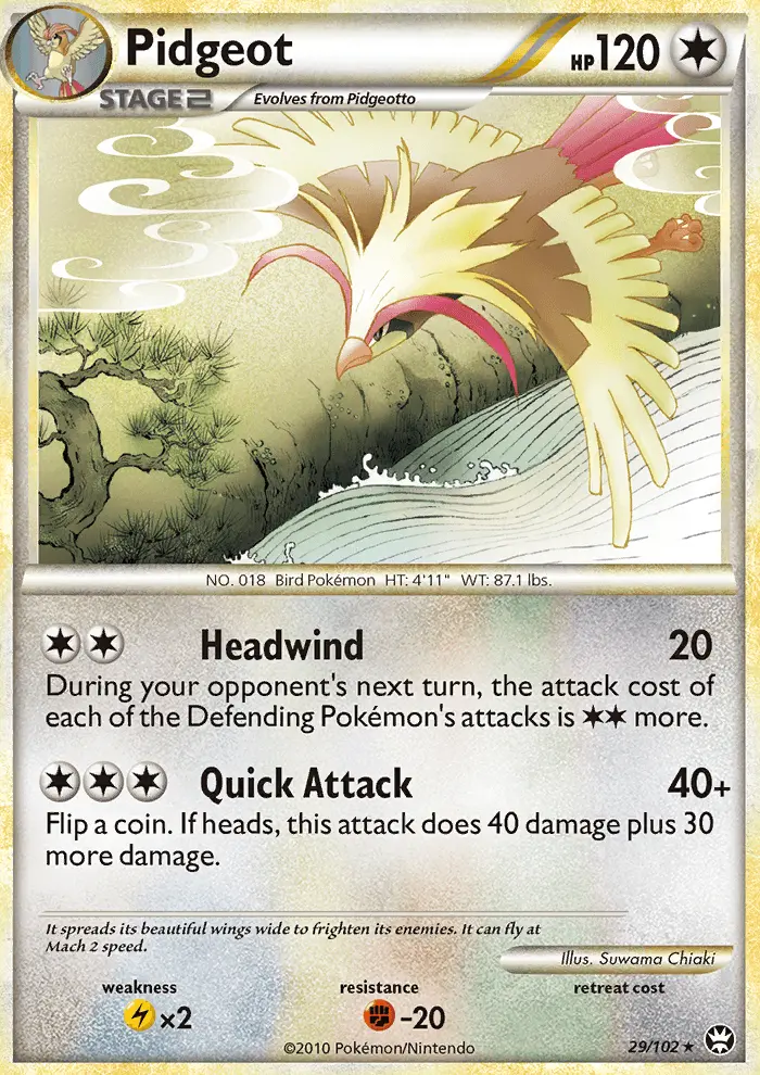 Pidgeot from hgss4