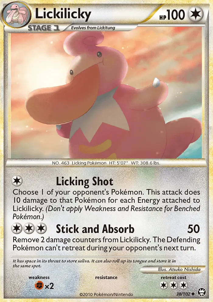 Lickilicky from hgss4