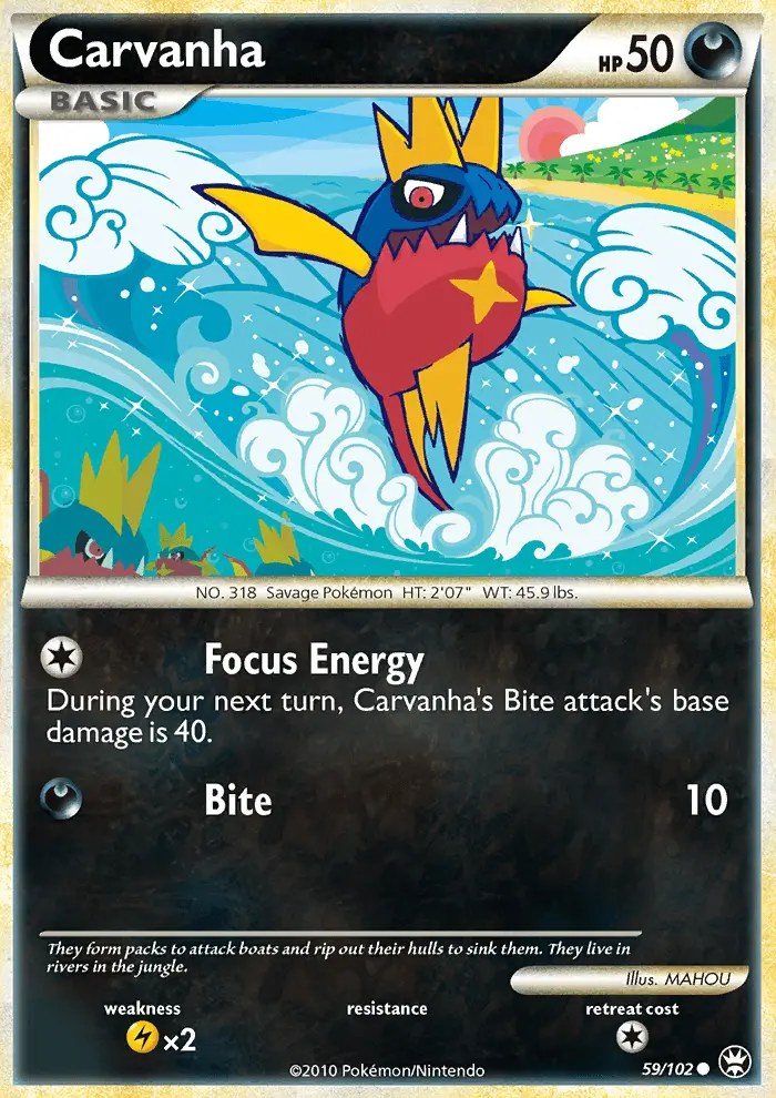 Carvanha from hgss4
