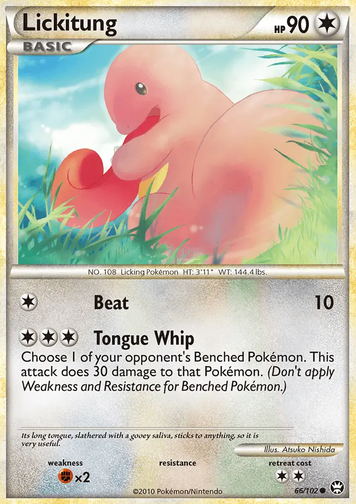 Lickitung from hgss4