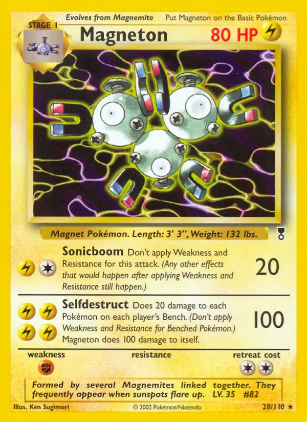 Magneton from lc