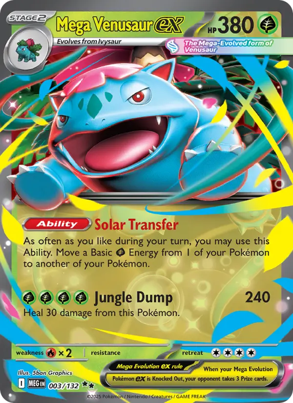 Mega Venusaur ex from me01