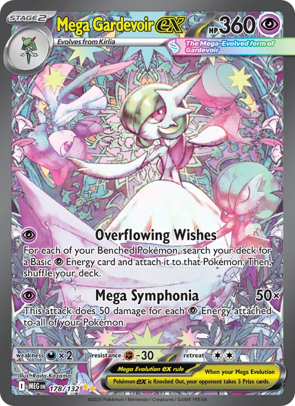 Mega Gardevoir ex from me01