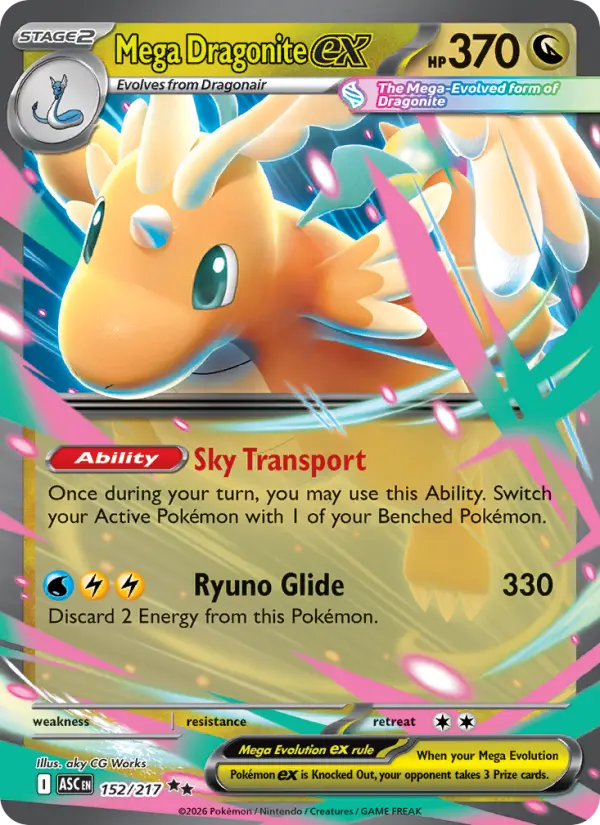 Mega Dragonite ex from me02.5
