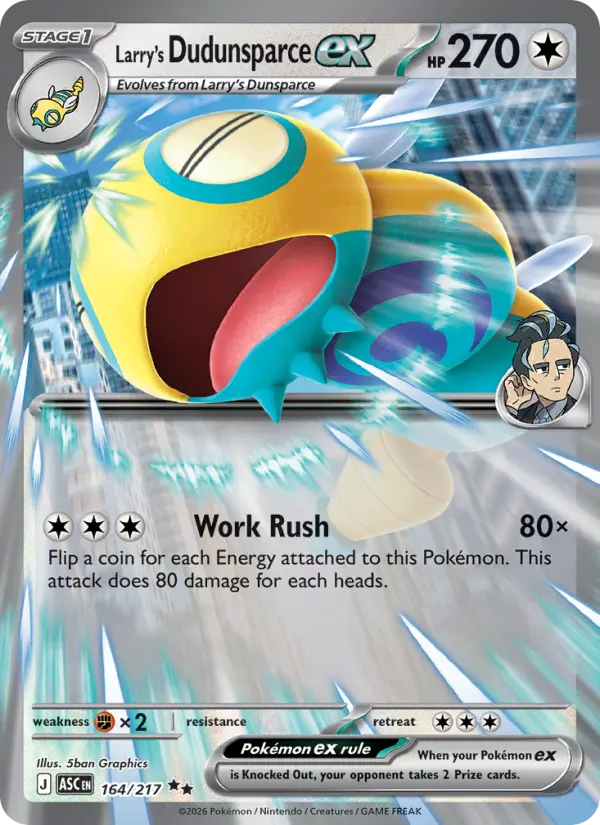 Larry's Dudunsparce ex from me02.5