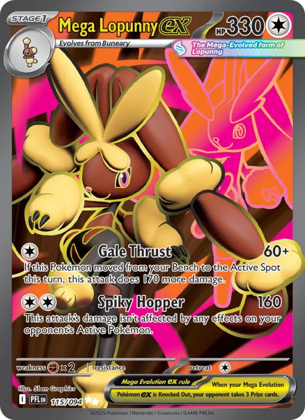 Mega Lopunny ex from me02