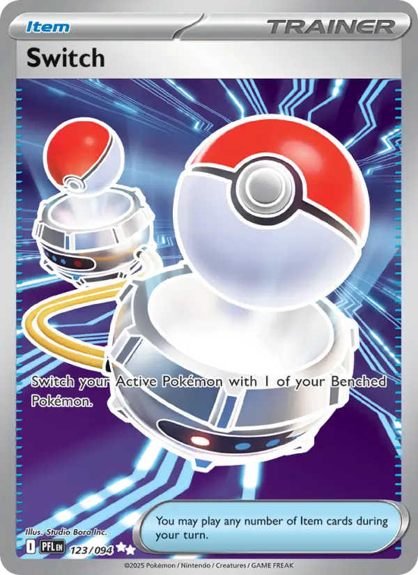 Switch Pokemon card from Phantasmal Flames