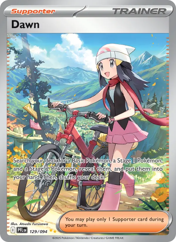 Dawn Pokemon card from Phantasmal Flames