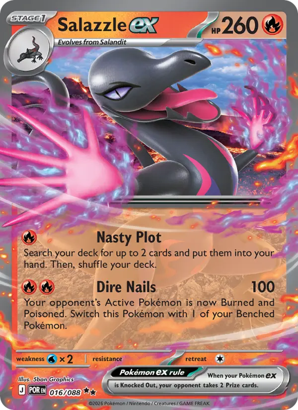 Salazzle ex from me03