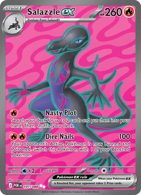 Salazzle ex from me03