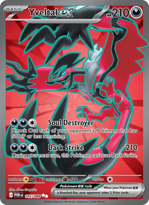 Yveltal ex from me03