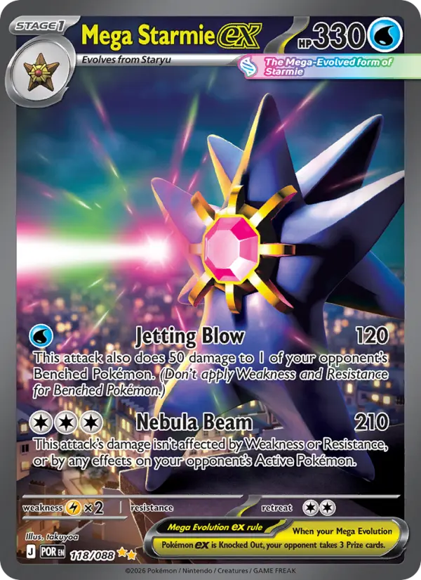Mega Starmie ex from me03