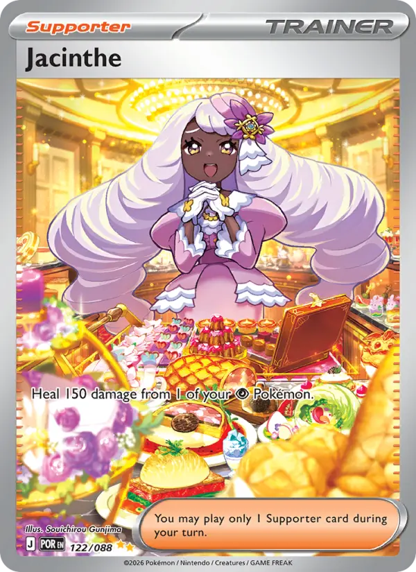 Jacinthe Pokemon card from Perfect Order