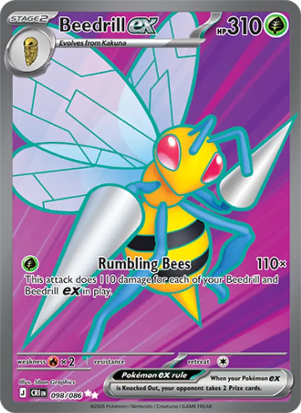 Beedrill ex from me04