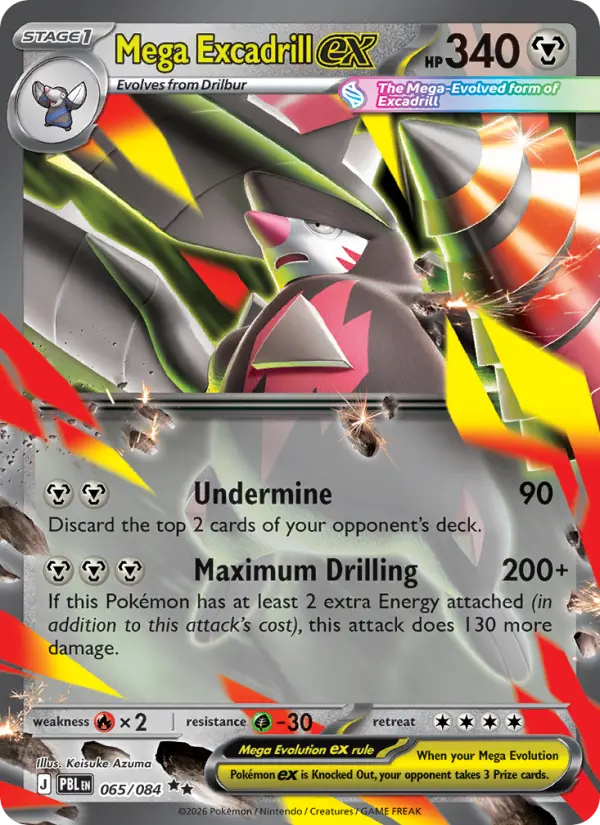 Mega Excadrill ex — Mega Excadrill Ex